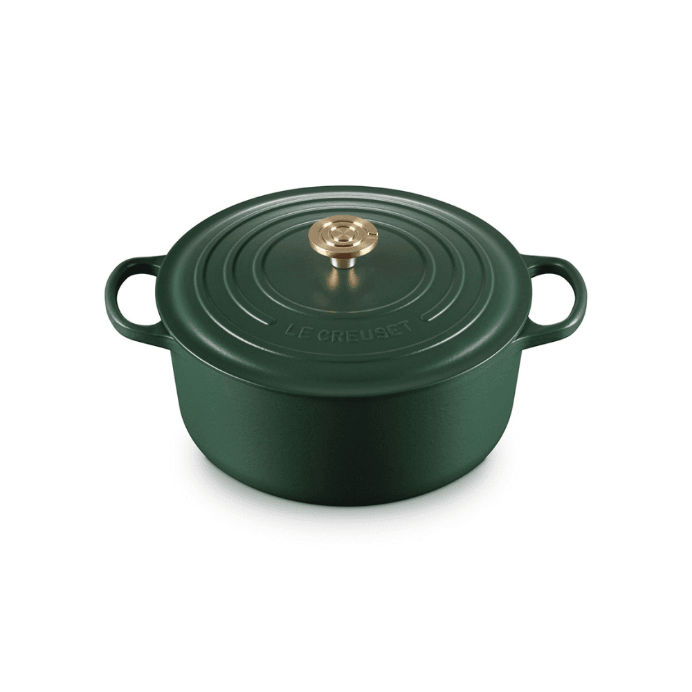 Signature Cast Iron Round Casserole