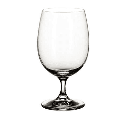 La Divina Set of 4 water glasses, Crystal Glass