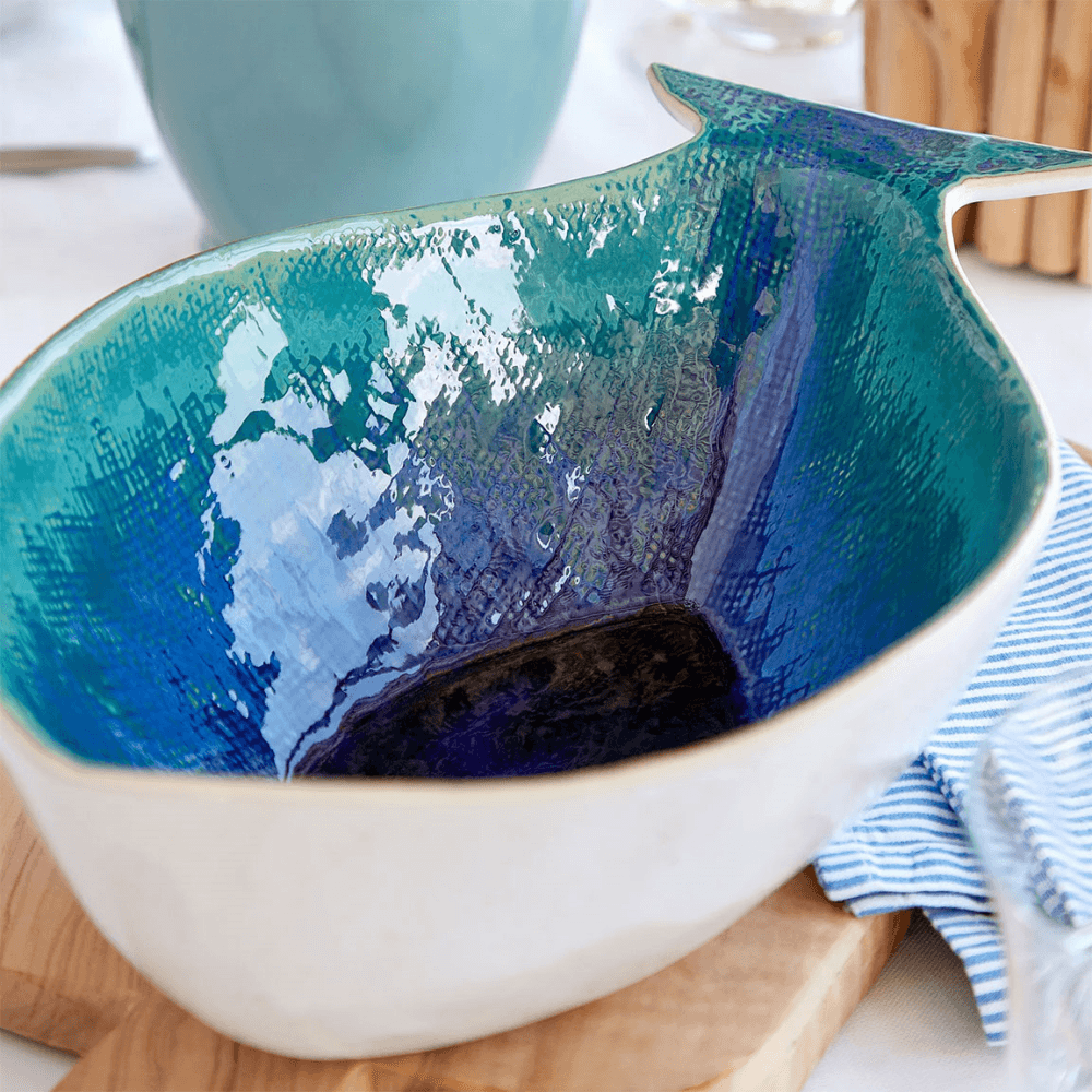 Dori - Sea Bream Serving bowl, Atlantic Blue