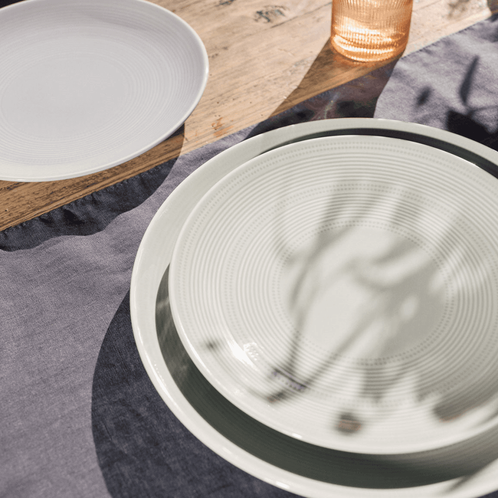 Lambeth 12-Piece Dinnerware Set, White
