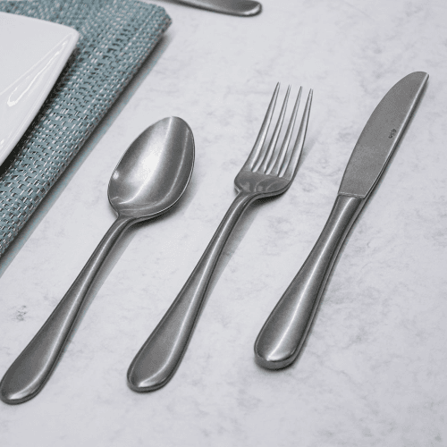 Image showing the Vantage Serving Fork, Stonewashed product.