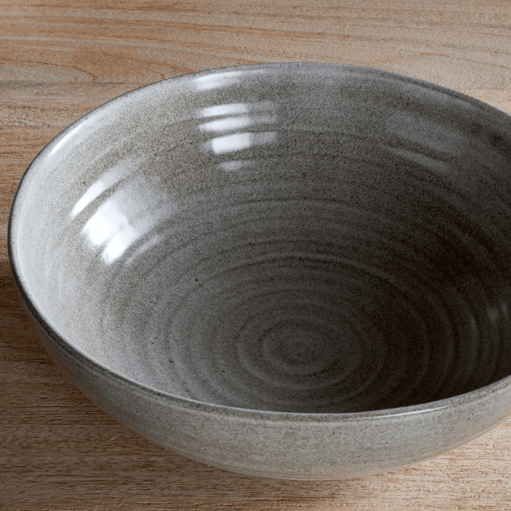 Valinha Serving Bowl, Grey