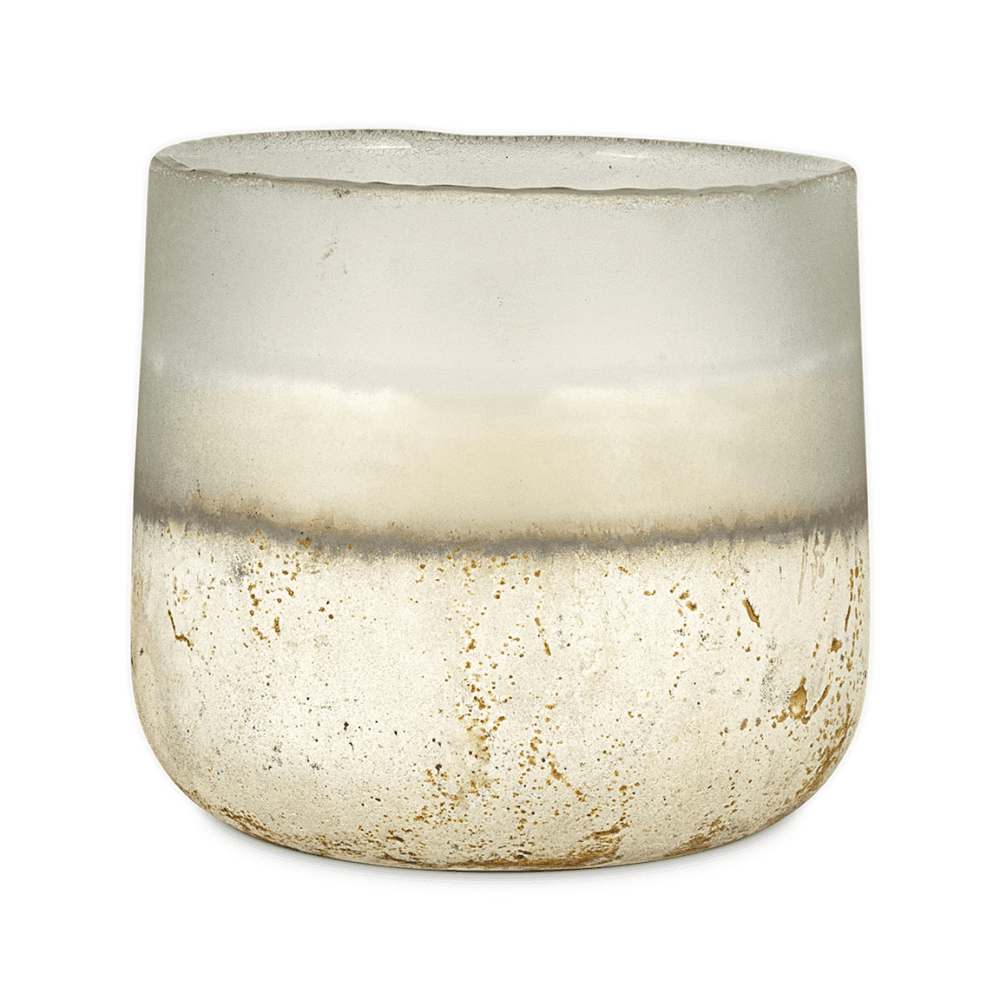 Sea Salt & Moss 3 Wick Scented Candle, Aged Smoke