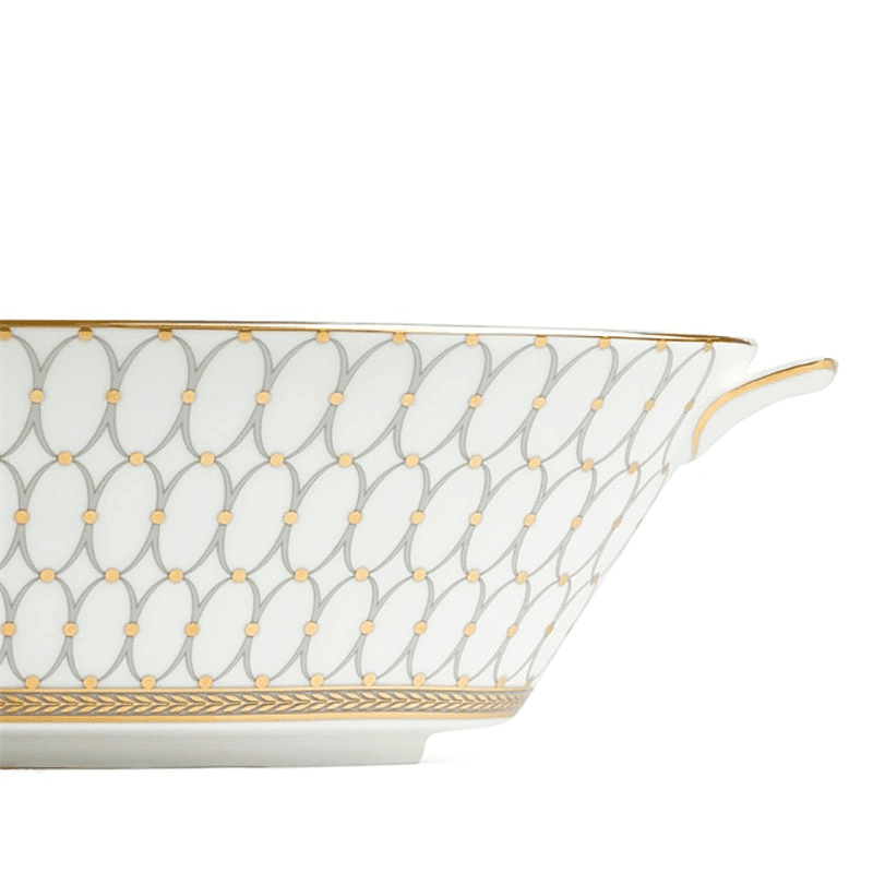 Renaissance Serving Bowl, Grey