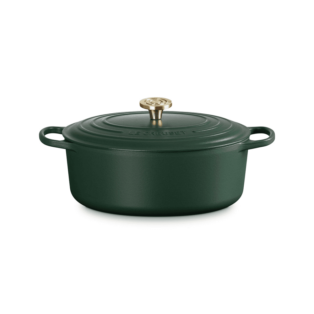 Signature Cast Iron Oval Casserole