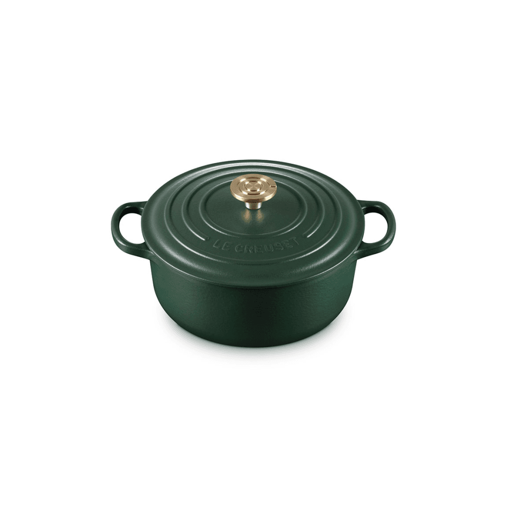 Signature Cast Iron Round Casserole