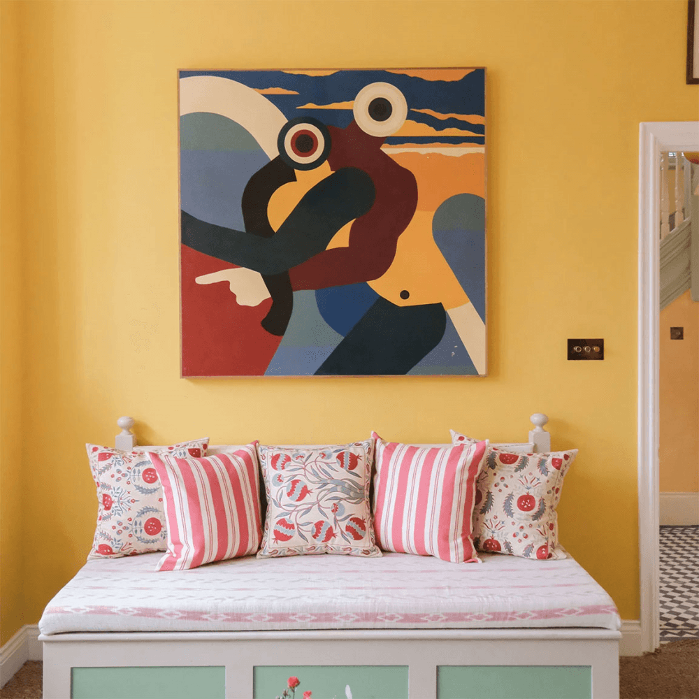 Raj Stripe Linen Cushion