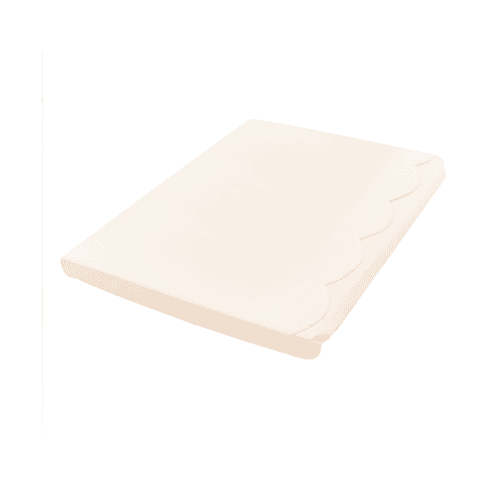 Image showing the Annabelle Scalloped Duvet Cover, King, Ivory product.