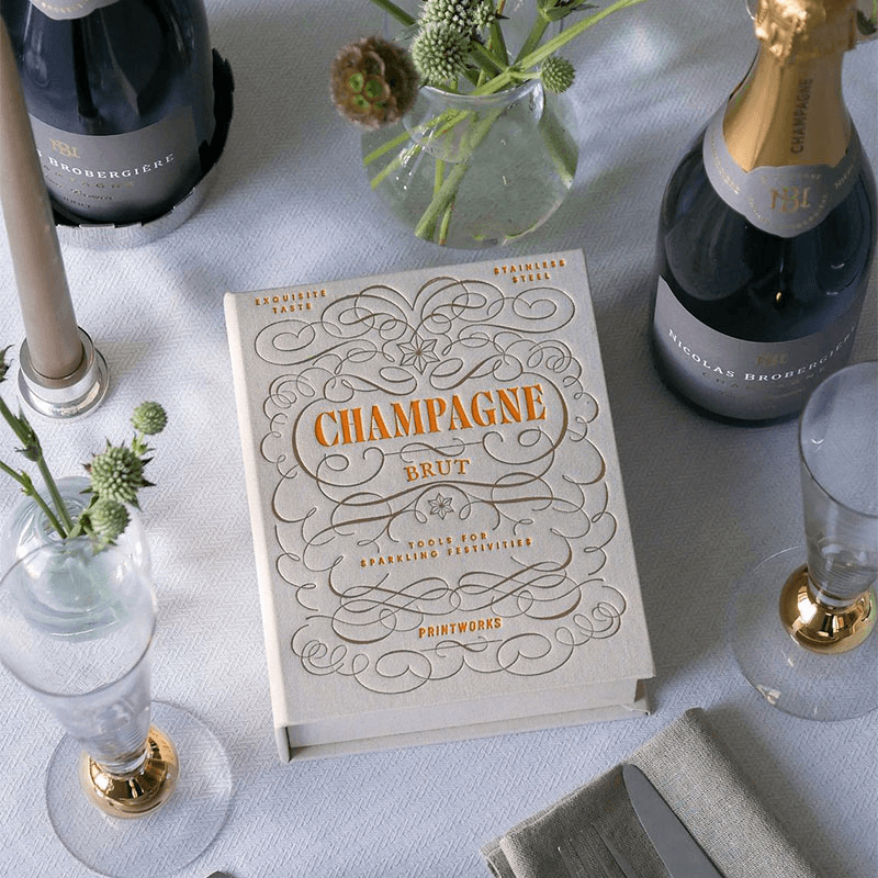 The Essentials Champagne Tools, Beige/Orange
