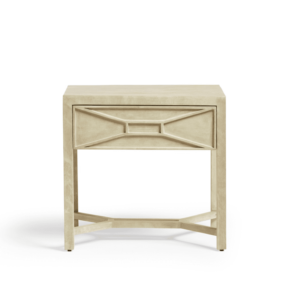 Hester Side Table, Vellum