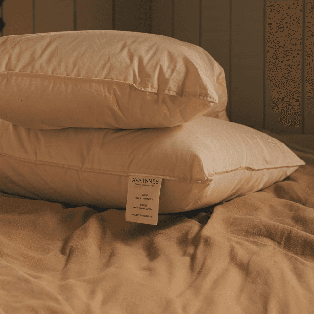 Scottish Wool Firm Pillow