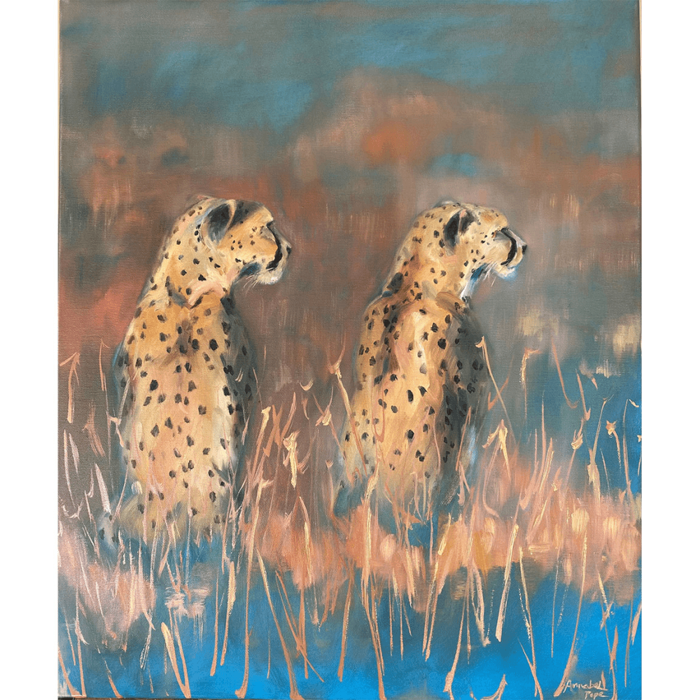 Cheetah Territory Framed
