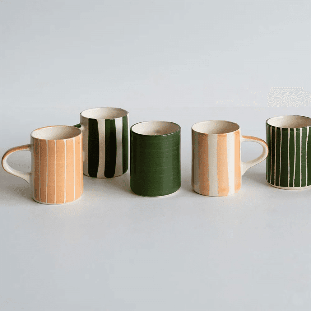 Candy Stripe Espresso Cup