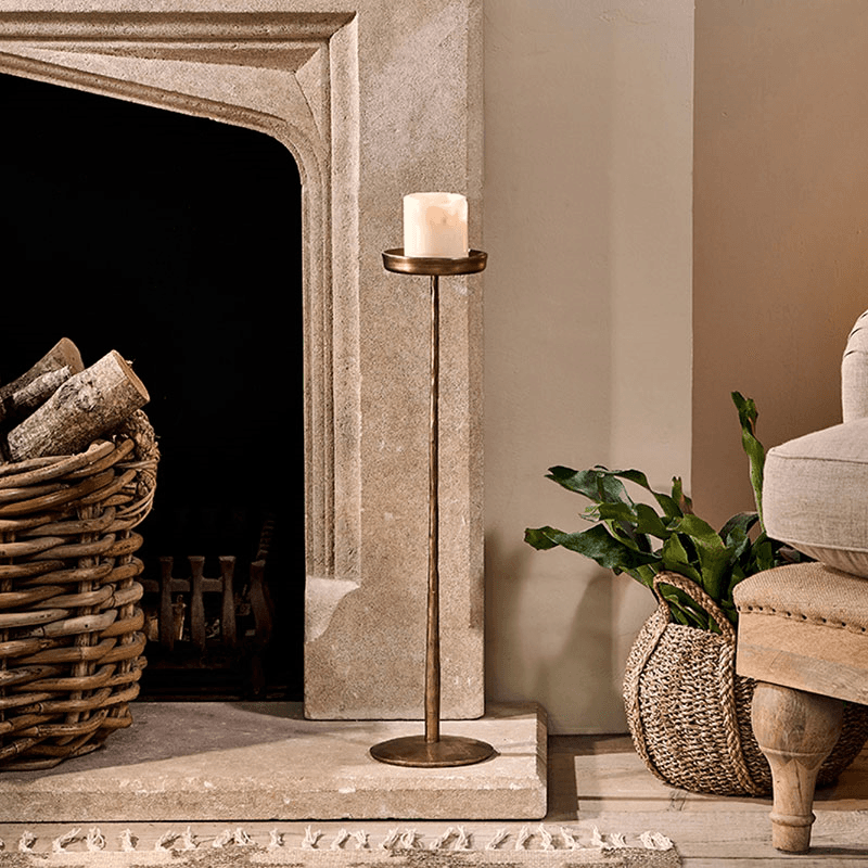 Sundra Sundra Iron Candlestick