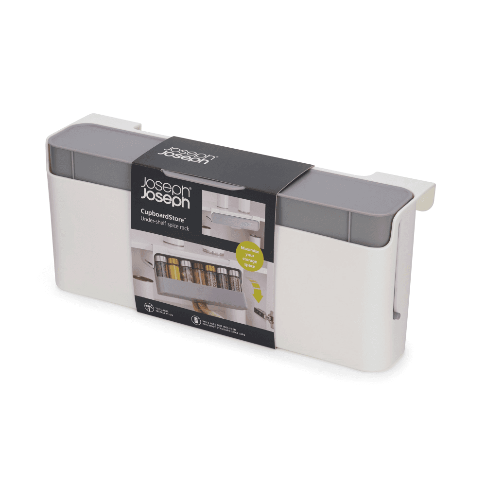 CupboardStore Spice rack, Dark Grey/ Grey
