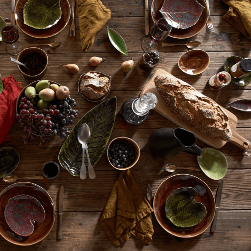 Image showing the Riviera Set of 6 Alchemille Leaf, Tomate product.