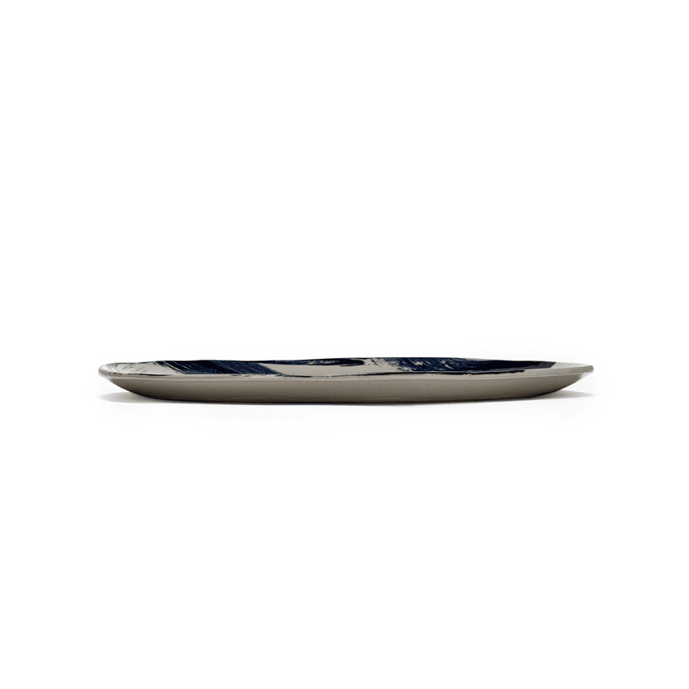 Sophia by Marie Michielssen Set of 4 Dinner Plates, Beige Blue