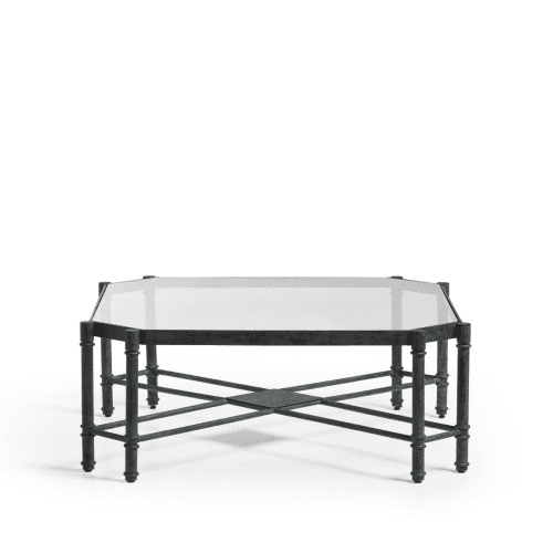 Image showing the Karnataka Coffee Table, Verdigris product.
