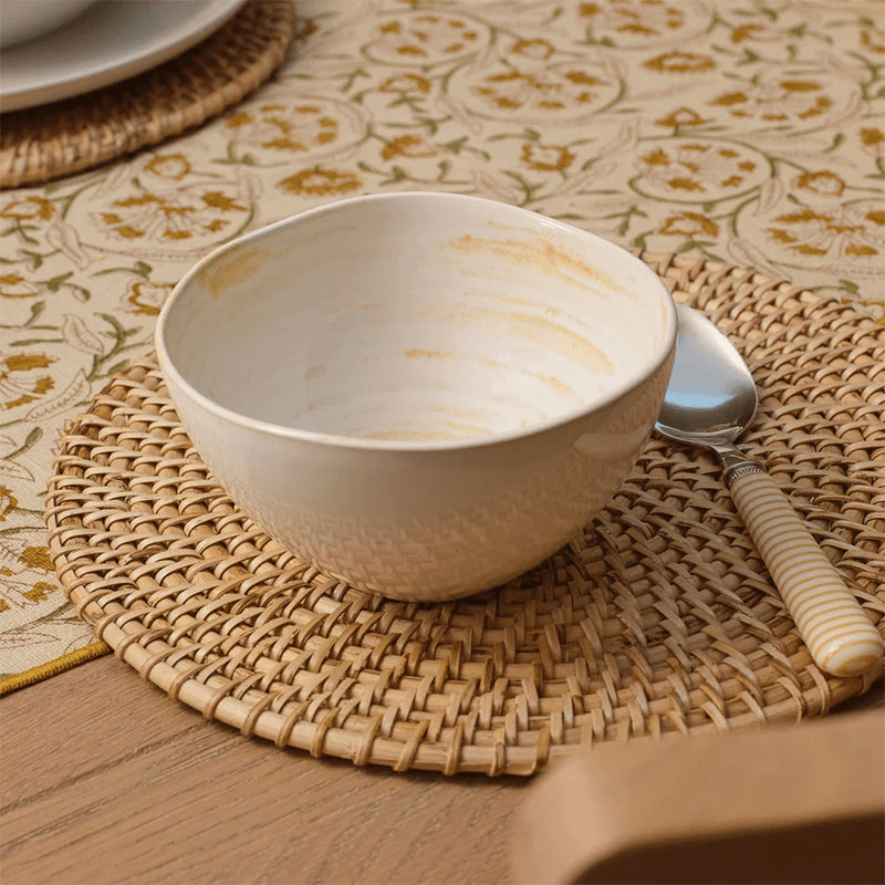 Amberley Cereal Bowl, Yellow