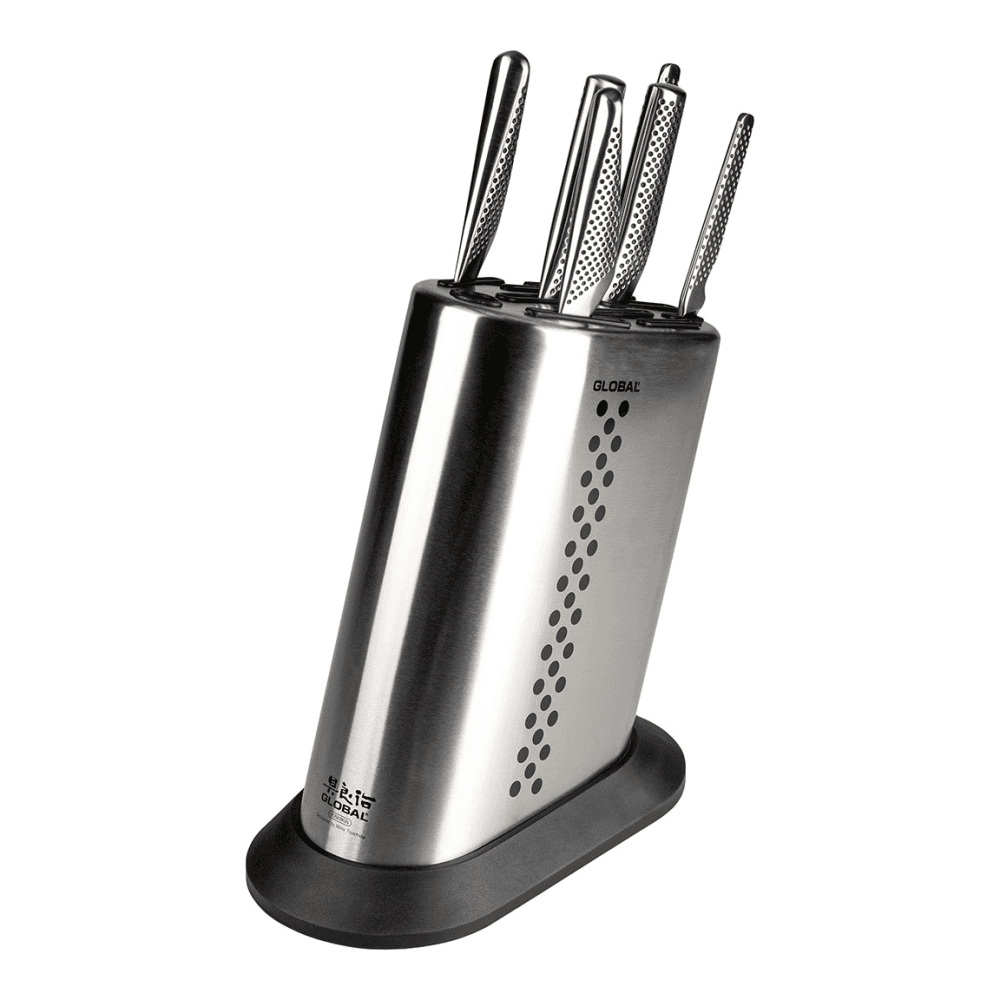7 Piece Knife Block Set, Stainless Stel