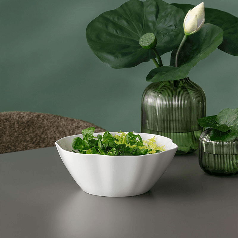 Pura Salad Bowl, White