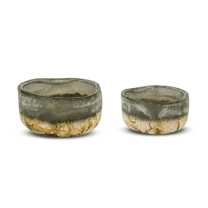 Janka Set of 2 Glass Tealights