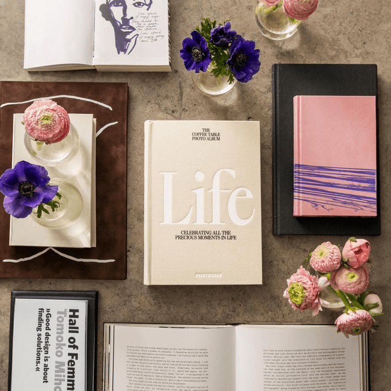 Life Photo Book, Beige