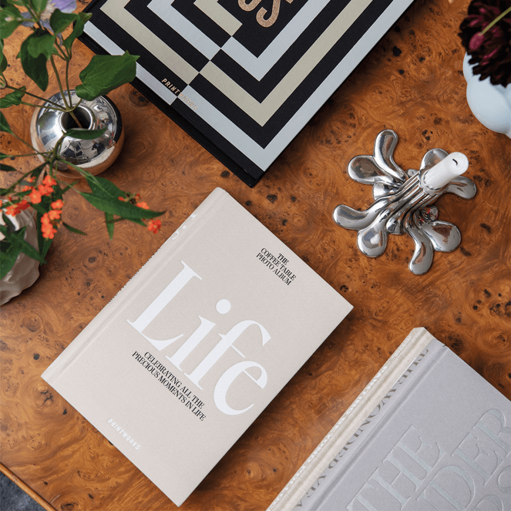 Life Photo Book, Beige