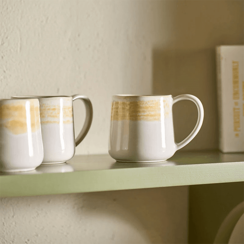 Amberley Mug, Yellow