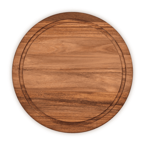 Image showing the Acacia Wood Round Board product.