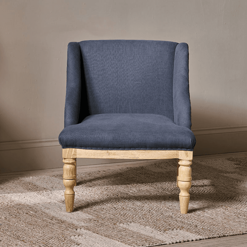 Elbu Deconstructed Linen Armchair