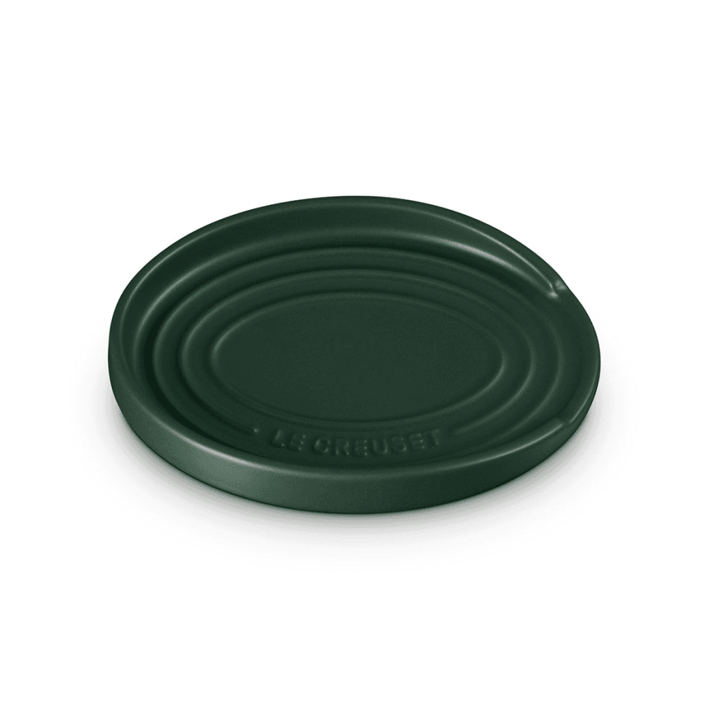Stoneware Oval Spoon Rest, Forêt