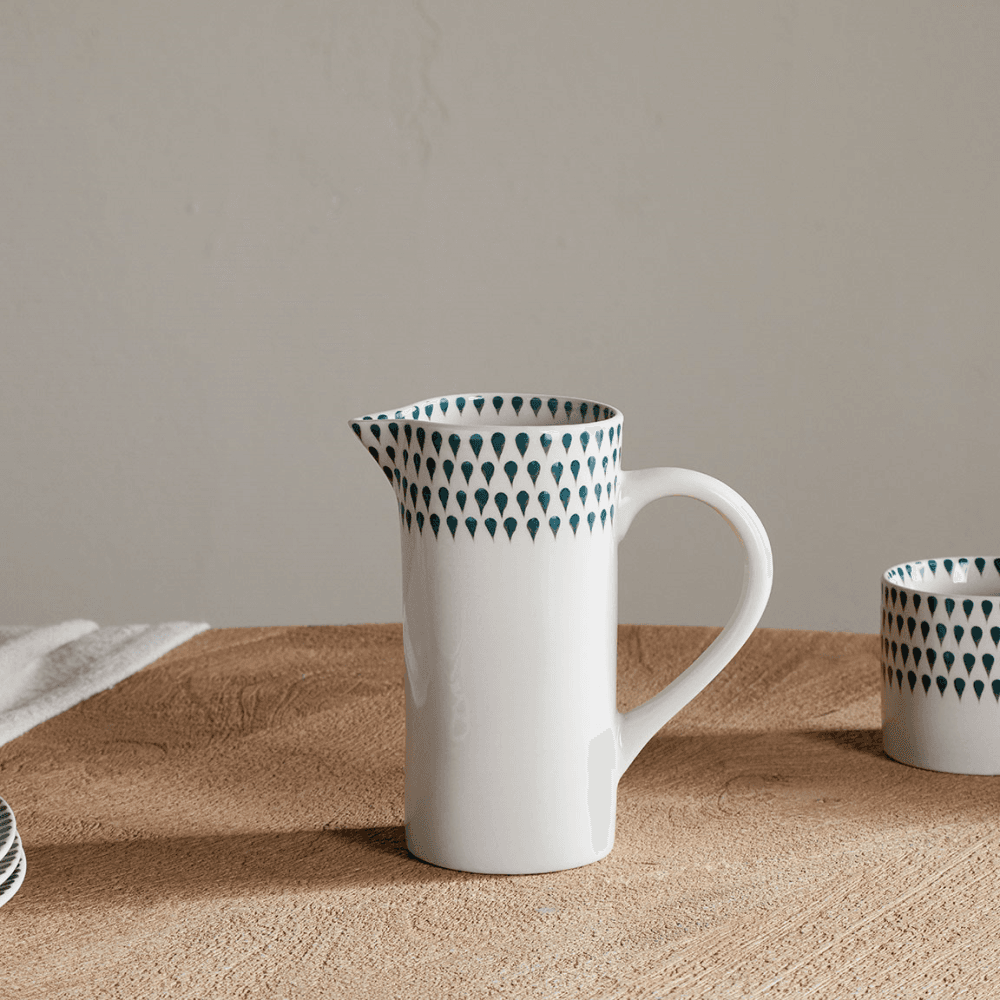 Juniper Drop Jug, Green