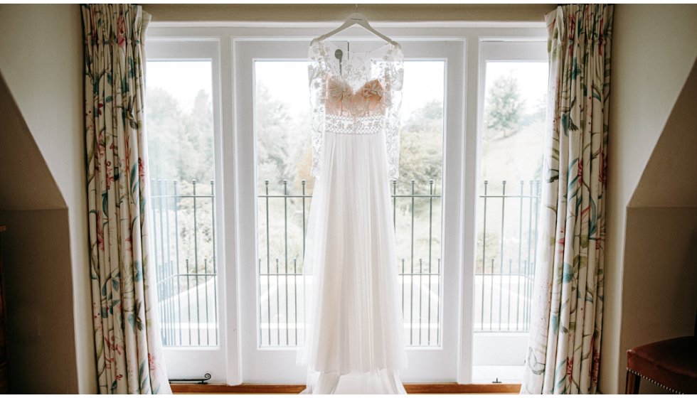 A Margaux Tardits boho wedding dress from The Mews Bridal in Notting Hill