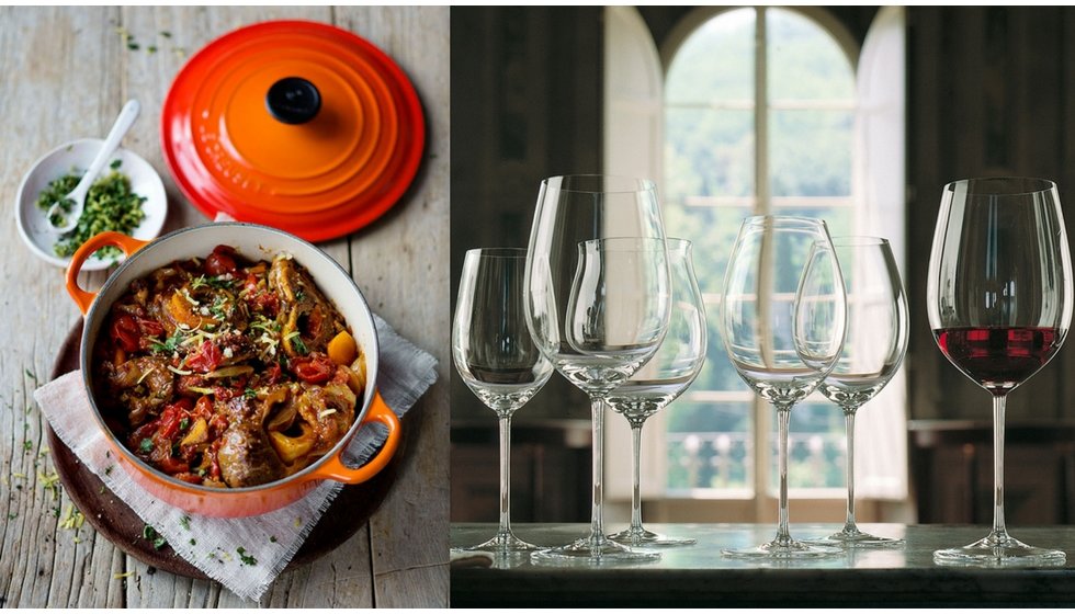 Top Wedding Presents for 2018 - Le Creuset and Riedel