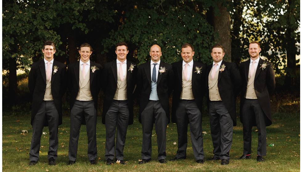 The groom and his ushers.