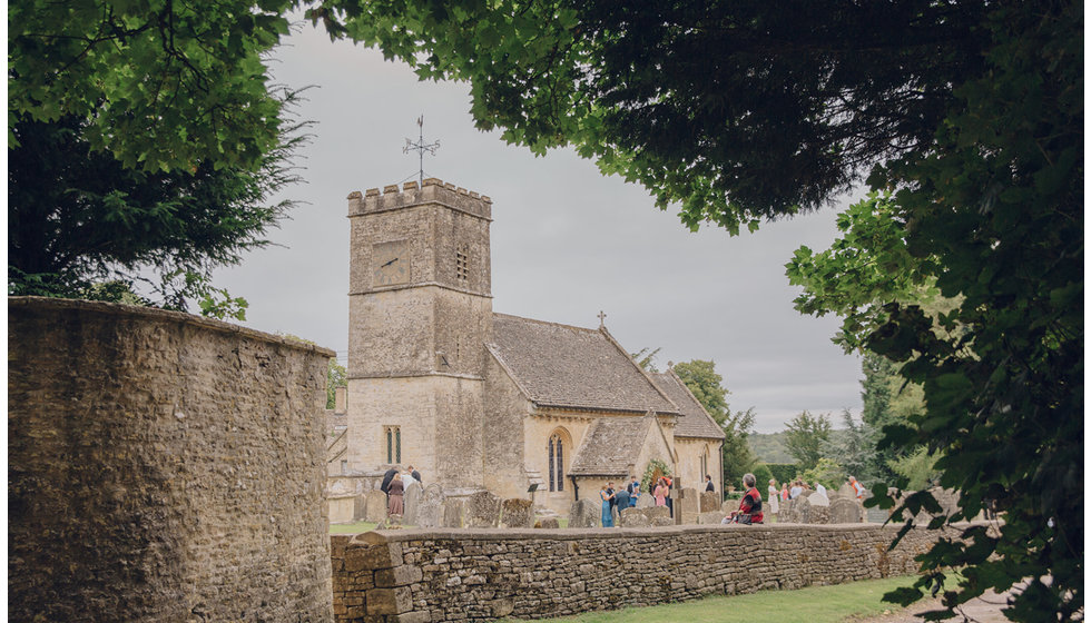 A lovely Church in the Cotswolds where Jack and Caz got married.