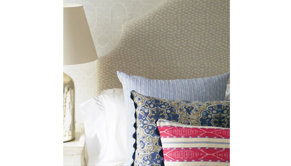 Some colourful cushions to brighten a neutral space.