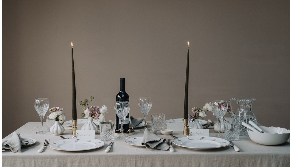 A Formal Tablescape styled by The Wedding Present Company and Chenai Bukutu.