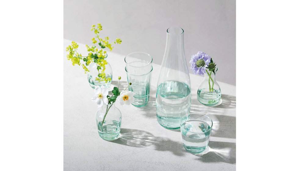A selection of glassware from LSA.