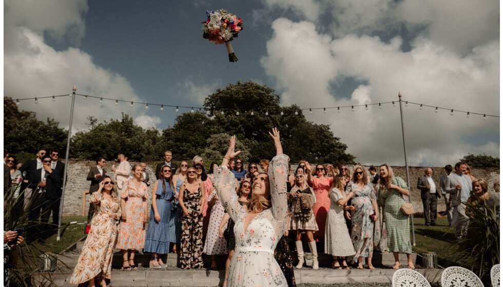 Kat and Kieran's festival themed WPC real wedding 