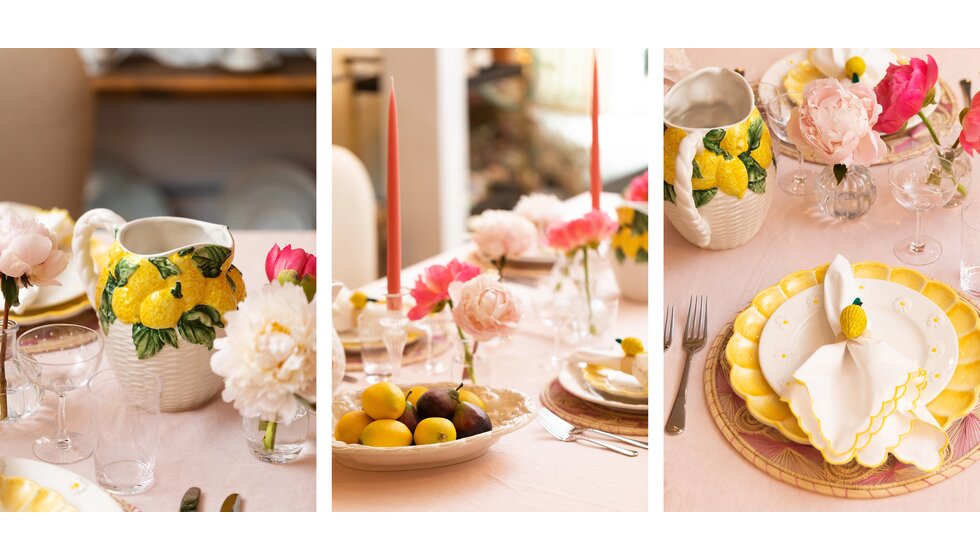 An Italian-Inspired Tablescape by Skye McAlpine: Tavola & Tablescape Details