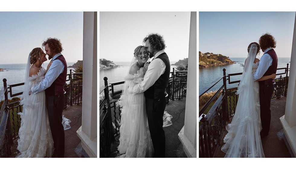Jessica & Jack’s Idyllic Seaside Wedding in Cornwall: Wedding Photoshoot in The Fowey Harbour Hotel