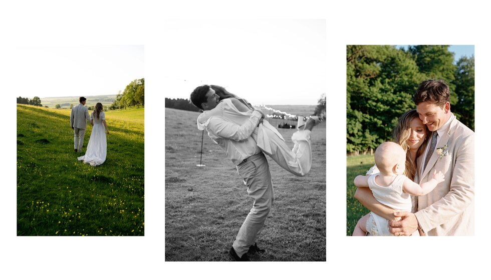 Charlotte & Harry's Magical Meadow Marquee Wedding in Oxfordshire: The Newly Weds