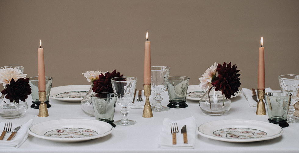 A tablescape styled by Chenai.